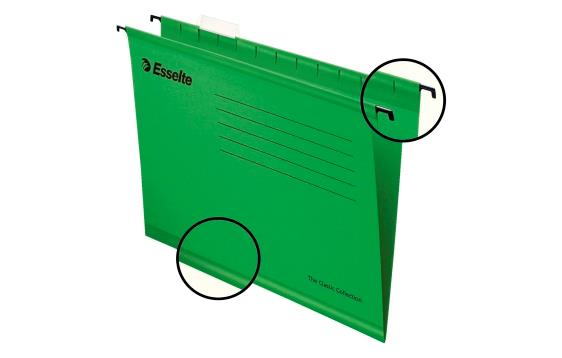 779024 Esselte 90318 Hengemappe PENDAFLEX Standard A4 gr&#248;nn 